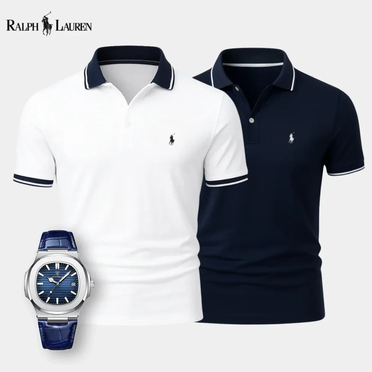 R&L™ Premium Polo Shirt – Buy 1, Get 1 Free + Free Watch